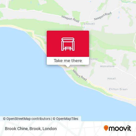 Brook Chine, Brook map