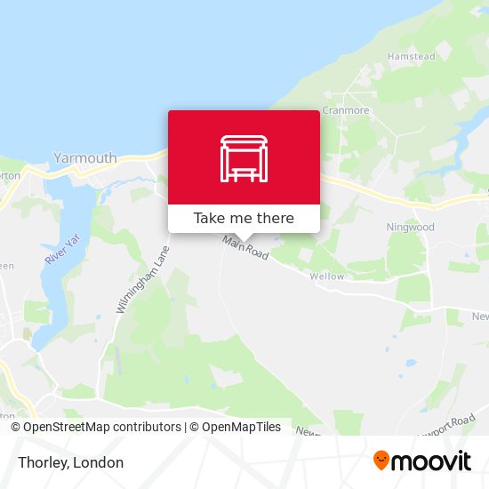 Thorley map
