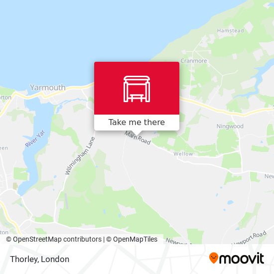 Thorley map