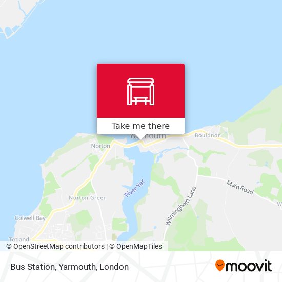 Bus Station, Yarmouth map