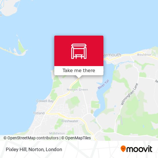 Pixley Hill, Norton map