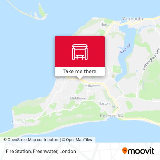 Fire Station, Freshwater map