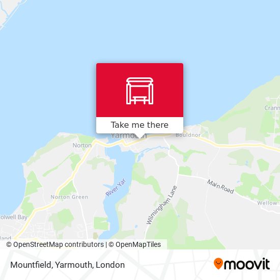 Mountfield, Yarmouth map