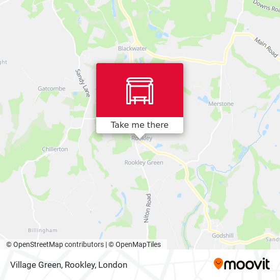 Village Green, Rookley map