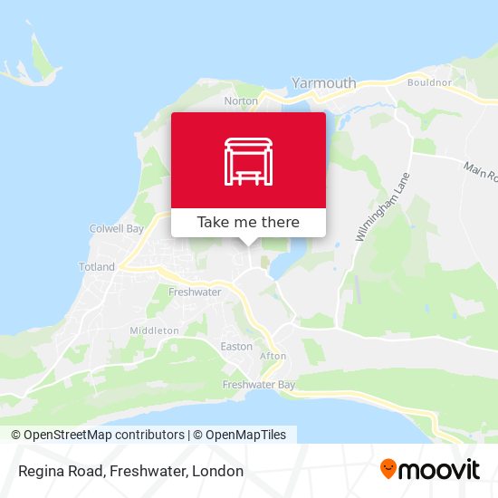 Regina Road, Freshwater map