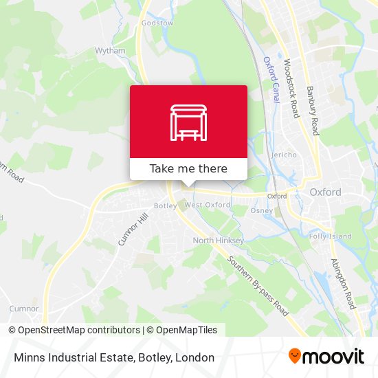 Minns Industrial Estate, Botley map