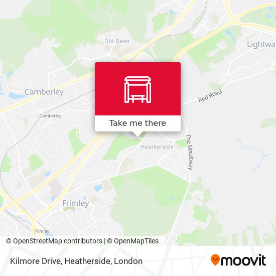 Kilmore Drive, Heatherside map