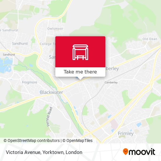 Victoria Avenue, Yorktown map