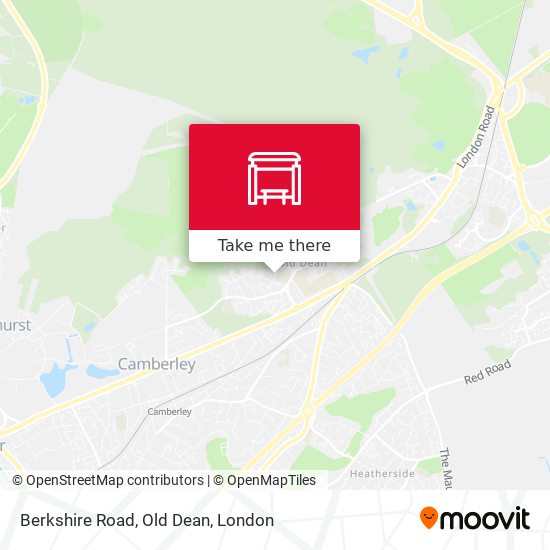 Berkshire Road, Old Dean map