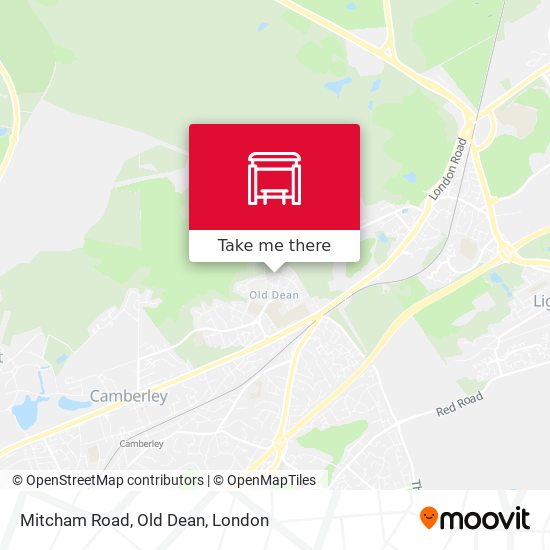 Mitcham Road, Old Dean map