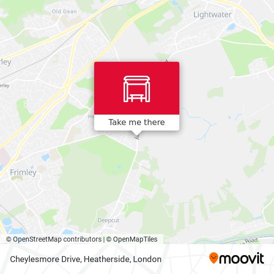 Cheylesmore Drive, Heatherside map