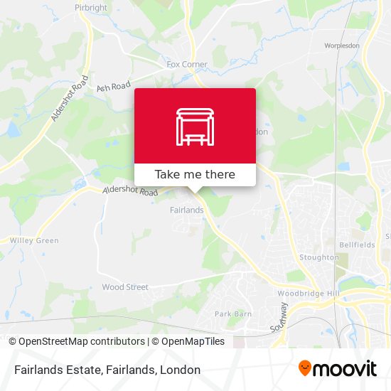 Fairlands Estate, Fairlands map