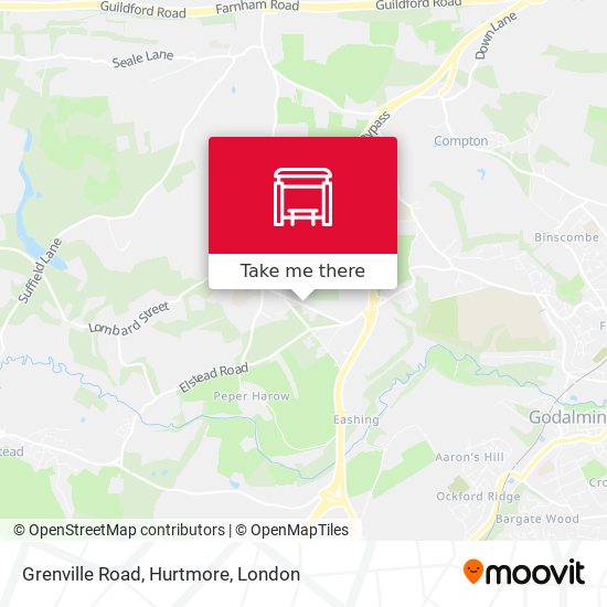 Grenville Road, Hurtmore map