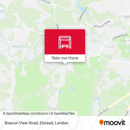 Beacon View Road, Elstead map