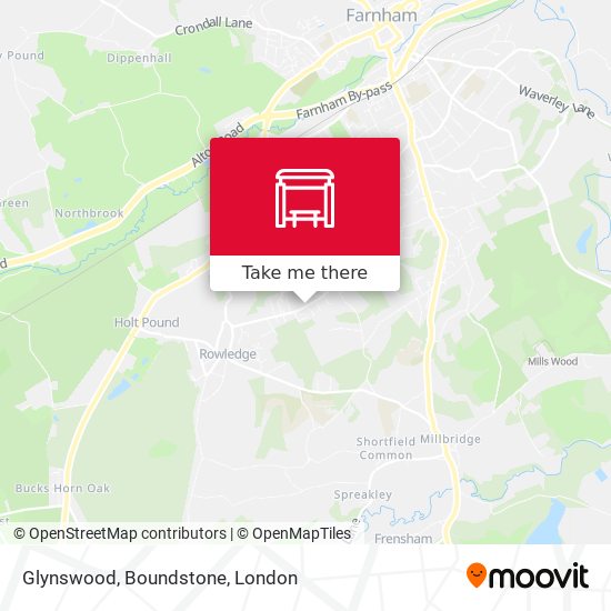 Glynswood, Boundstone map