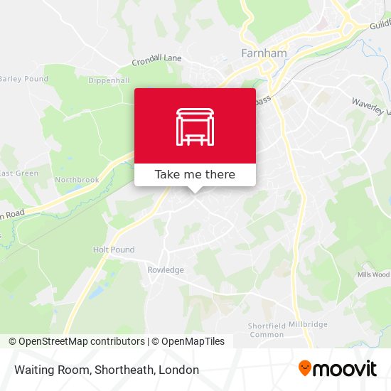 Waiting Room, Shortheath map