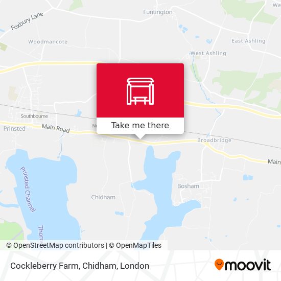 Cockleberry Farm, Chidham map