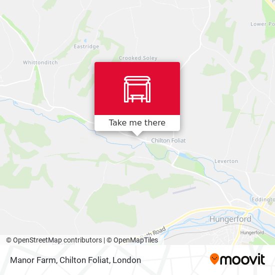 Manor Farm, Chilton Foliat map