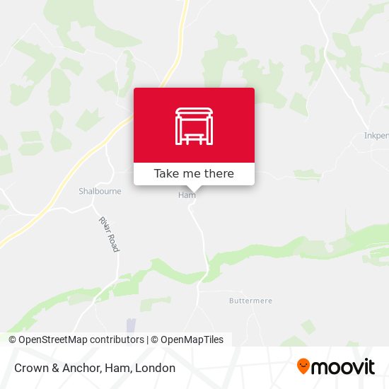 Crown & Anchor, Ham map