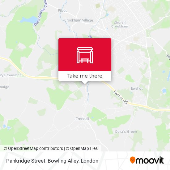 Pankridge Street, Bowling Alley map