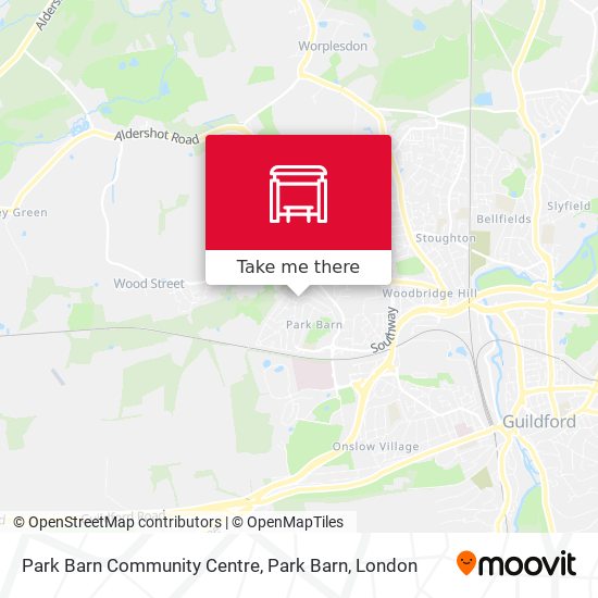 Park Barn Community Centre, Park Barn map