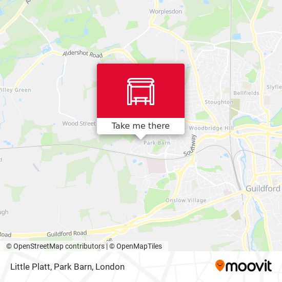 Little Platt, Park Barn map