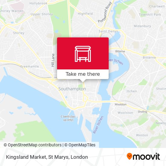 Kingsland Market, St Marys map