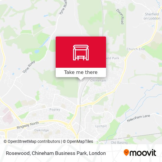 Rosewood, Chineham Business Park map
