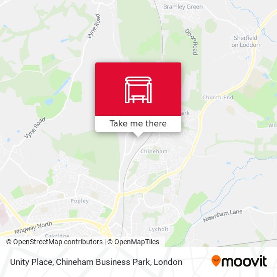 Unity Place, Chineham Business Park map