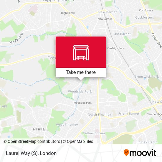 Laurel Way (S) map