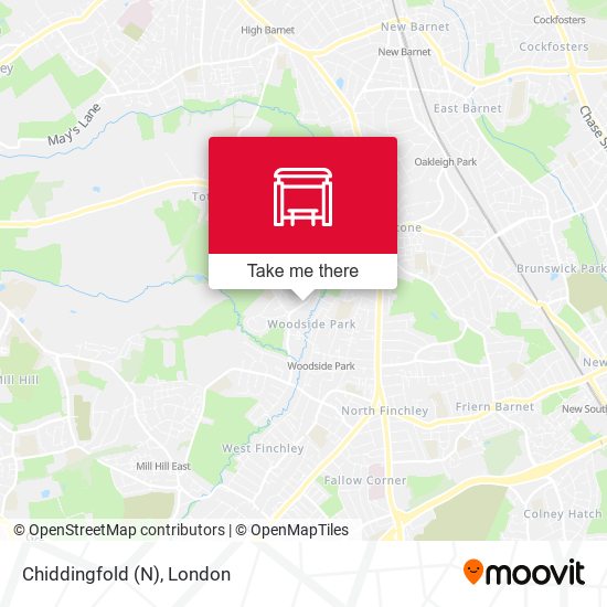 Chiddingfold (N) map