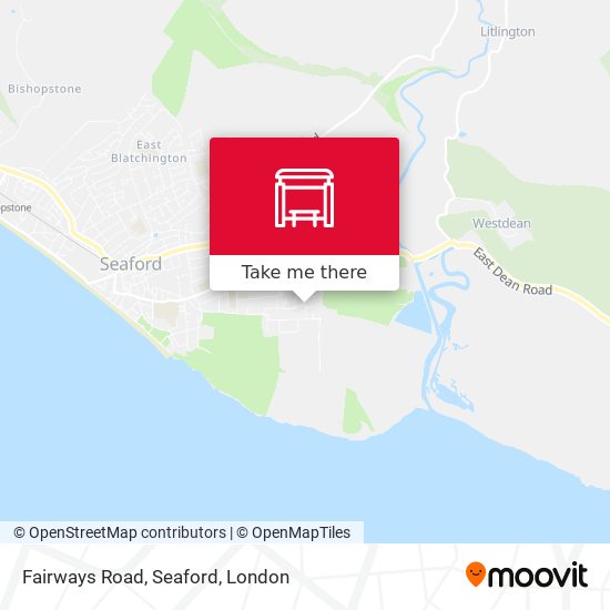 Fairways Road, Seaford map