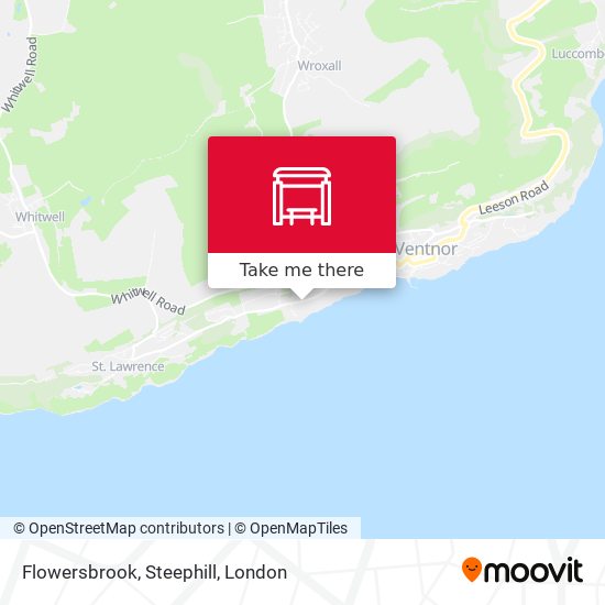 Flowersbrook, Steephill map