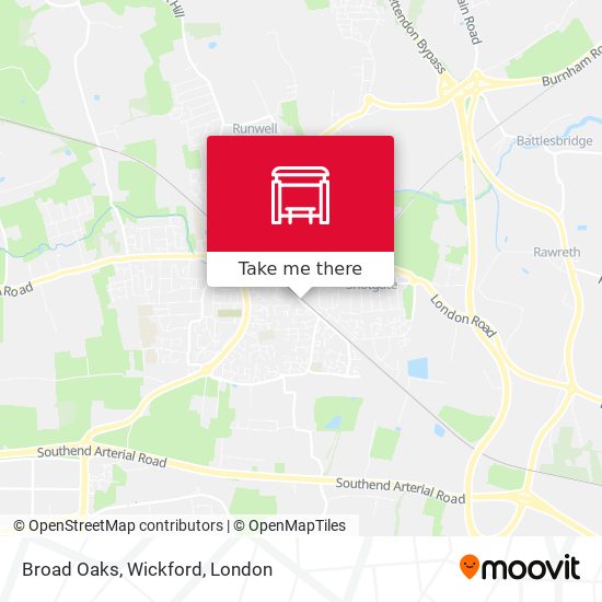 Broad Oaks, Wickford map