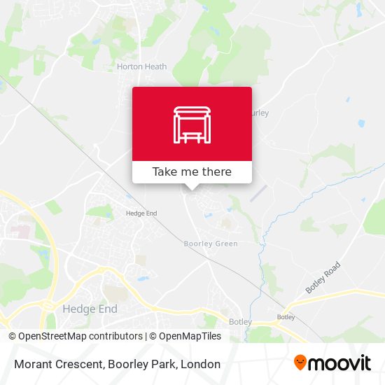 Morant Crescent, Boorley Park map