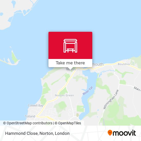Hammond Close, Norton map