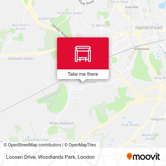 Lowbrook Drive, Woodlands Park map