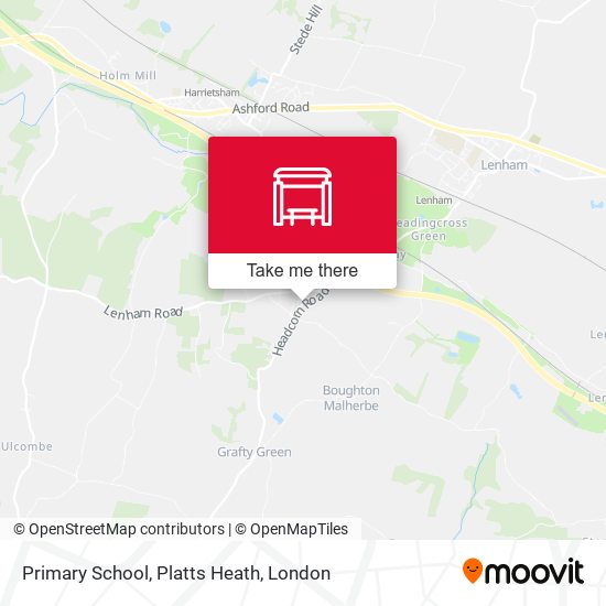 Primary School, Platts Heath map