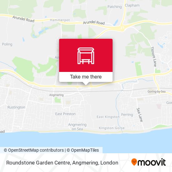 Roundstone Garden Centre, Angmering map