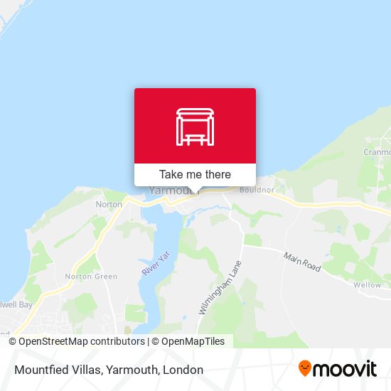 Mountfied Villas, Yarmouth map