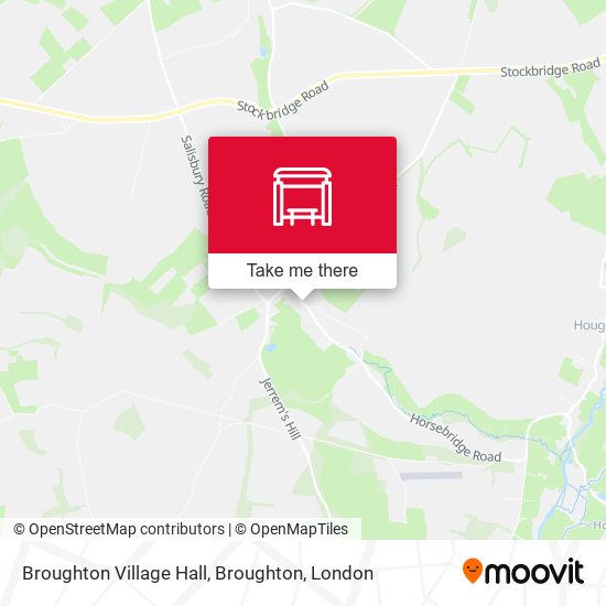 Broughton Village Hall, Broughton map