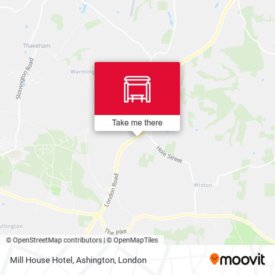 Mill House Hotel, Ashington map