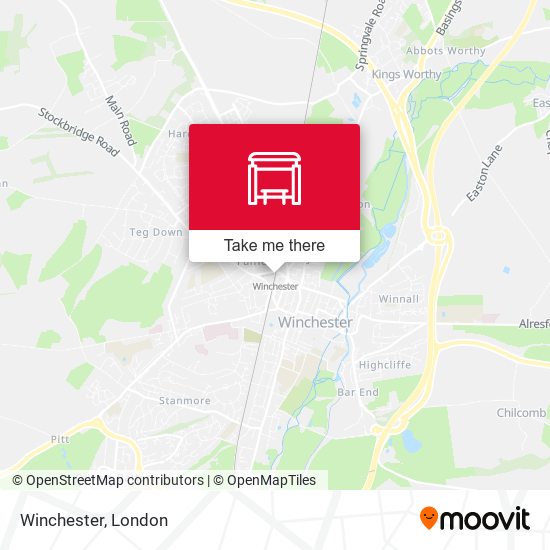 Winchester map