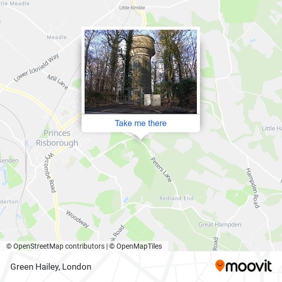 Green Hailey map