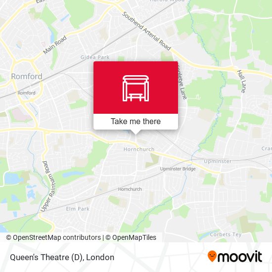 Queen's Theatre (D) map