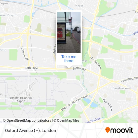 Oxford Avenue (H) map