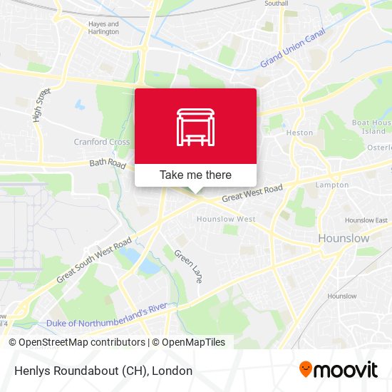 Henlys Roundabout (CH) map