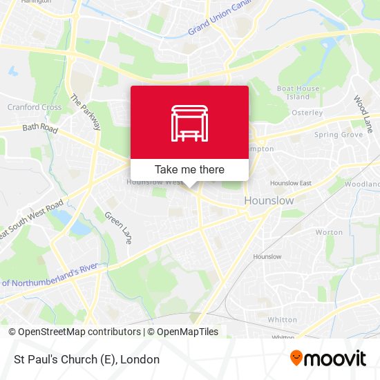 St Paul's Church (E) map