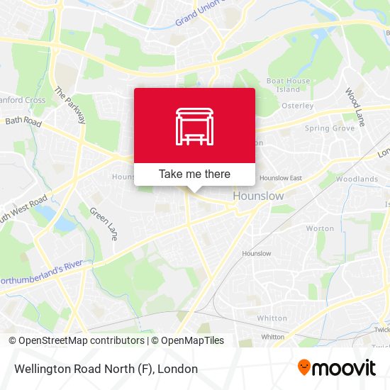 Wellington Road North (F) map