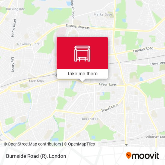 Burnside Road map